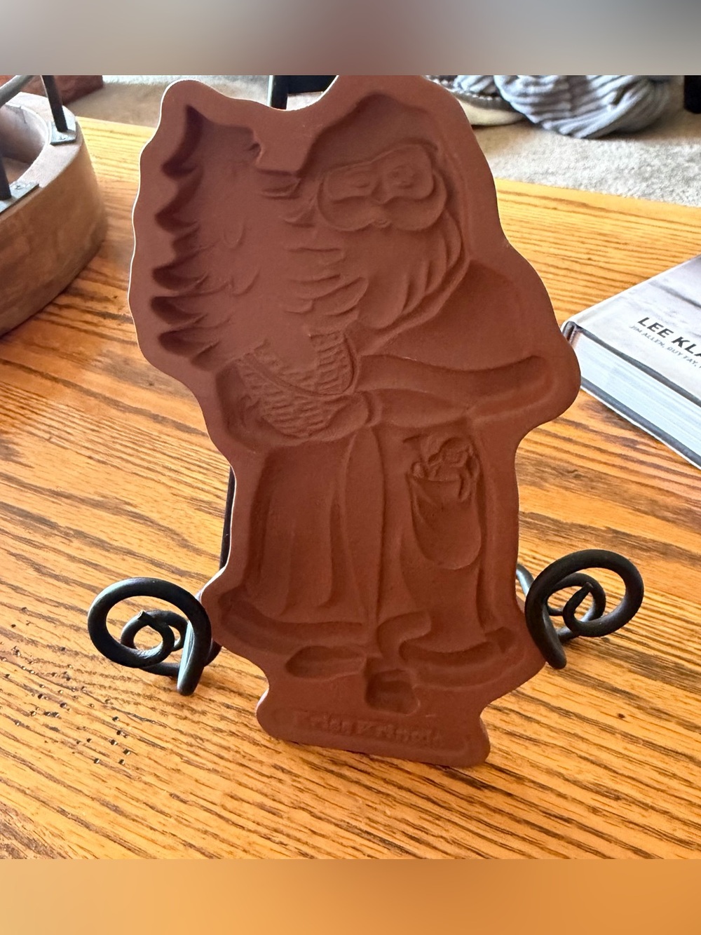 1991 Longaberger Kris Kringle Pottery Mold